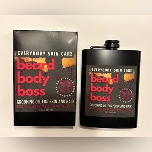 BEARD BODY BOSS. Grooming Oil for skin and hair